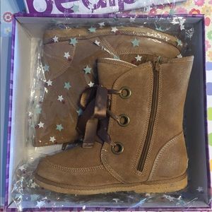 Pediped NEW in Box light brown boots US 13-13.5